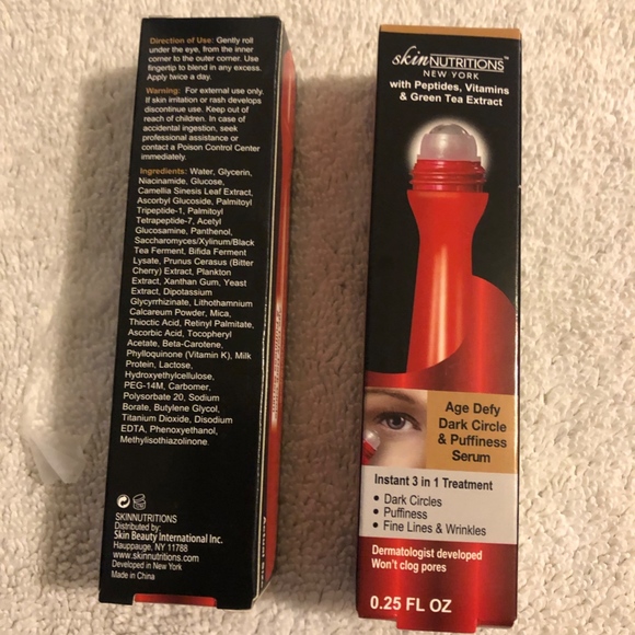Bundle of 2 Skin Nutritions NY for under eyes - Picture 3 of 3